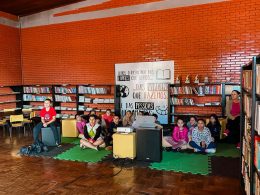 Biblioteca Pública Caldas Júnior promove ações culturais em homenagem aos 120 anos de Érico Veríssimo.