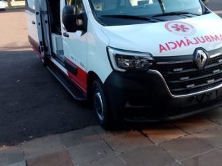 SAMU de Espumoso recebe nova ambulância