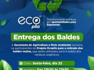 Projeto Ecopila -Transformando resíduos em oportunidades para Espumoso