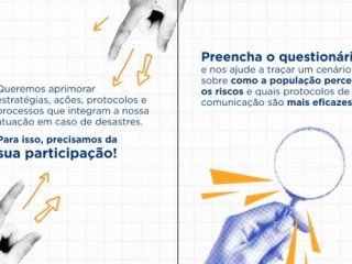 Defesa Civil lança a pesquisa Percepção de Riscos de Desastres Naturais Pela População Gaúcha